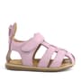 Rakerplus Bunny Genuine Leather Pink Velcro Baby Sandals