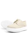 Rakerplus Derby Cream High Sole Kids Classic Shoes 3024-KRC-B.26