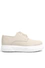 Rakerplus Derby Cream High Sole Kids Classic Shoes 3024-KRC-B.26