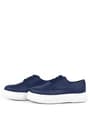 Rakerplus Derby Navy Blue Matte White Sole Boys Classic Shoes 3024-LM-B.26