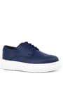 Rakerplus Derby Navy Blue Matte White Sole Boys Classic Shoes 3024-LM-B.26