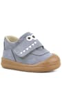 Rakerplus Dino Genuine Leather Gray High Ankle Baby Shoes R402-GR.19