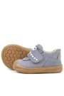 Rakerplus Dino Genuine Leather Gray High Ankle Baby Shoes R402-GR.19