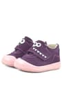 Rakerplus Dino Genuine Leather Purple High Ankle Baby's Shoes R402-MO.19