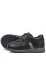 Rakerplus Genuine Leaher Black Baby Sport Shoes