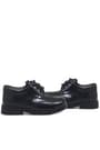 Rakerplus Titan Black Patent Leather Flat Classic Baby Boy Shoes