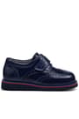 Rakerplus Patent Leather Church Navy Blue Baby Boy Shoes