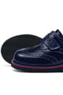 Rakerplus Patent Leather Church Navy Blue Baby Boy Shoes