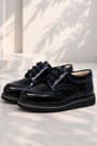 Rakerplus Hidra Black Patent Leather Baby Boy Shoes