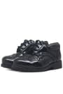 Rakerplus Titan Black Patent Leather Flat Classic Baby Boy Shoes
