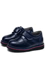 Rakerplus Patent Leather Church Navy Blue Baby Boy Shoes