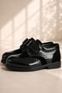 Rakerplus Titan Classic Patent Leather Black Baby Boy Shoes