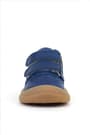 Rakerplus Schaggy Genuine Leather Navy Blue Yellow Baby Sports Shoes