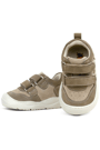 Rakerplus Schaggy Genuine Leather Sand Color Cream Baby Sports Shoes