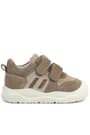 Rakerplus Schaggy Genuine Leather Sand Color Cream Baby Sports Shoes