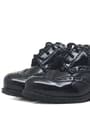 Rakerplus Titan Black Patent Leather Flat Classic Baby Boy Shoes