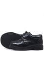Rakerplus Titan Black Patent Leather Flat Classic Baby Boy Shoes