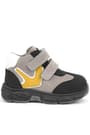 Rakerplus Genuine Leather Grey Black Baby Sports Boots Shoes