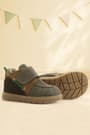 Rakerplus Genuine Leather Sand Brown Velcro Baby Boots