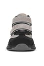 Rakerplus Genuine Leather Grey Black Baby Sports Boots Shoes