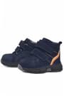Rakerplus Genuine Leather Navy Blue Banded Sports Baby Boys Boots