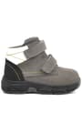 Rakerplus Genuine Leather Gray Nubuck Babies Sports Boots Shoes
