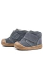 Rakerplus Yoohoo Genuine Leather Gray Unisex Baby Boots