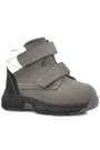 Rakerplus Genuine Leather Gray Nubuck Babies Sports Boots Shoes
