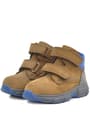 Rakerplus Genuine Leather Brown Nubuck Babies Sports Boots Shoes