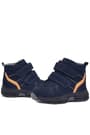 Rakerplus Genuine Leather Navy Blue Banded Sports Baby Boys Boots
