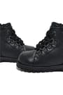 Rakerplus Griffon Genuine Leather Black Zippered Boots for Baby Boy