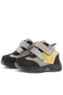 Rakerplus Genuine Leather Grey Black Baby Sports Boots Shoes