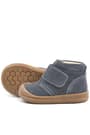 Rakerplus Yoohoo Genuine Leather Gray Unisex Baby Boots