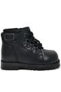 Rakerplus Griffon Genuine Leather Black Zippered Boots for Baby Boy