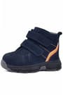 Rakerplus Genuine Leather Navy Blue Banded Sports Baby Boys Boots
