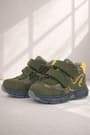 Rakerplus Genuine Leather Khaki Yellow Baby Sport Boots Shoes
