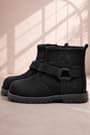 Rakerplus Chiron Genuine Leather Zippered Winter Baby Boots