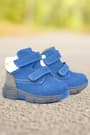 Rakerplus Genuine Leather Blue Babies Sports Boots Shoes