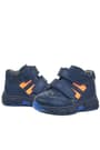 Rakerplus Genuine Leather Navy Blue Orange Babies Sports Boots Shoes