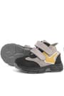 Rakerplus Genuine Leather Grey Black Baby Sports Boots Shoes