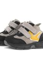 Rakerplus Genuine Leather Grey Black Baby Sports Boots Shoes