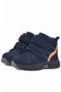 Rakerplus Genuine Leather Navy Blue Banded Sports Baby Boys Boots