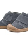 Rakerplus Yoohoo Genuine Leather Gray Unisex Baby Boots