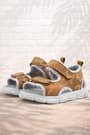 Rakerplus Wisps Genuine Leather Tan Camouflage Baby Sandals