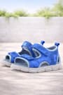 Rakerplus Wisps Genuine Leather Blue Camouflage Baby Sandals