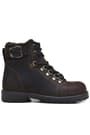 Rakerplus Griffon Genuine Leather Zipper Dark Brown Winter Teenager Boots