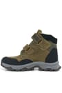 Rakerplus Genuine Leather Trekking Brown Banded Boots For Boys