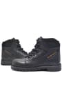 Rakerplus Hakiki Deri Siyah Cilt Fermuarlı Kürklü Çocuk Bot