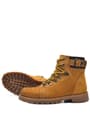 Rakerplus Griffon Genuine Leather Yellow Zipped Kids Winter Boots