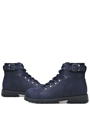 Rakerplus Griffon Navy Blue Genuine Leather Zipper Boys' Collage Boots